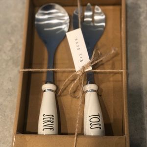 Rae Dunn salad tongs/servers